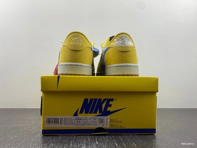 Cheap TBkick Low Canary x 1 DZ4137-700 Scott Travis OG Jordan Air 0821